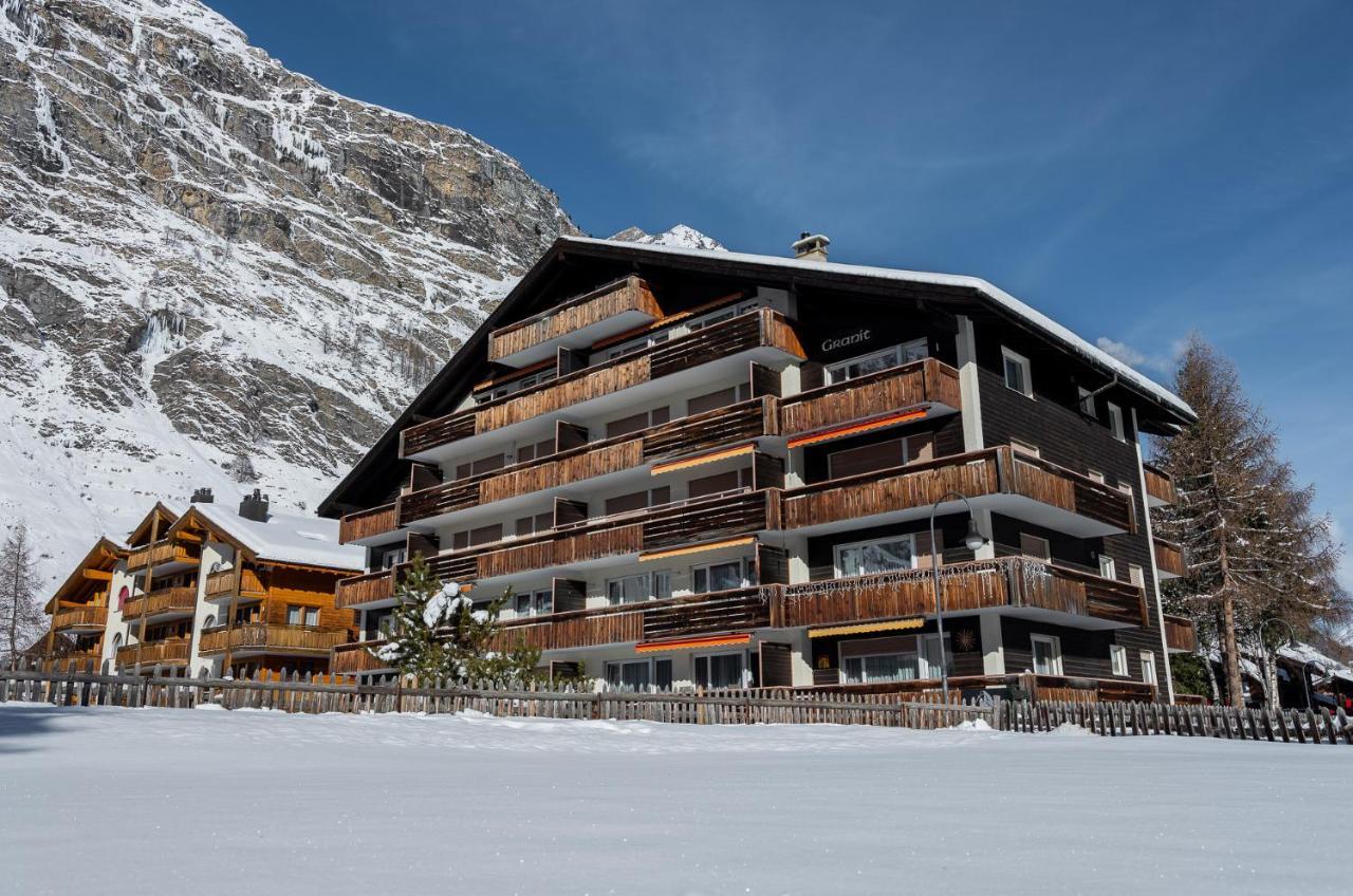 Ferienwohnung Haus Granit Zermatt Exterior foto